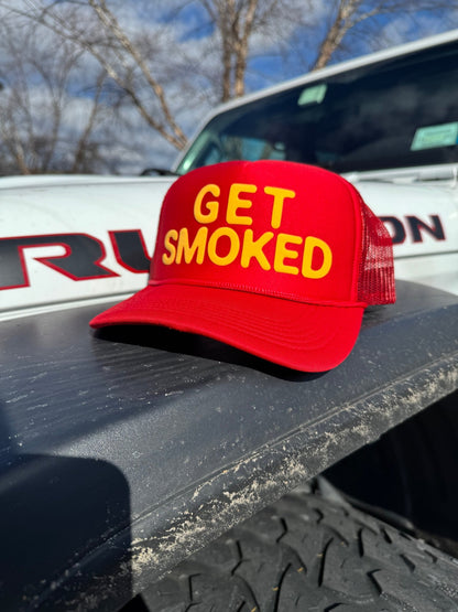 "GET SMOKED" TRUCKER HAT - Stay Phocusd